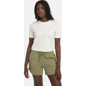Timberland - Short-Sleeve Baby T-Shirt for Women in White, Woman, White, Size: S Timberland - Short-Sleeve Baby T-Shirt for Women in White, Woman, White, Size: S