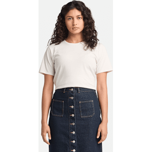 Timberland - Dunstan Short-Sleeve T-Shirt for Women in White, Woman, White, Size: XS Timberland - Dunstan Short-Sleeve T-Shirt for Women in White, Woman, White, Size: XS