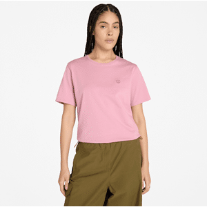 Timberland - Dunstan Short-Sleeve T-Shirt for Women in Pink, Woman, Pink, Size: XS Timberland - Dunstan Short-Sleeve T-Shirt for Women in Pink, Woman, Pink, Size: XS