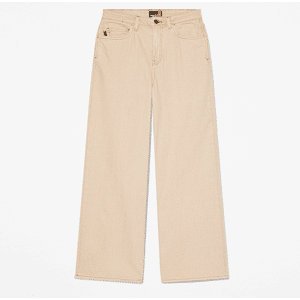Timberland - Denim Wide Leg Trouser for Women in Beige, Woman, Beige, Size: 23 Timberland - Denim Wide Leg Trouser for Women in Beige, Woman, Beige, Size: 23