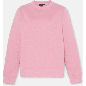 Timberland - Exeter River Brushedback Crewneck Sweatshirt for Women in Pink, Woman, Pink, Size: L Timberland - Exeter River Brushedback Crewneck Sweatshirt for Women in Pink, Woman, Pink, Size: L