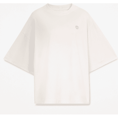 Timberland TB0A5P8XCM91 Oversized White T-shirt - Casual Timberland TB0A5P8XCM91 Oversized White T-shirt - Casual