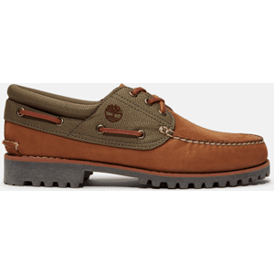 Timberland - Timberland Authentic Handsewn 3-Eye Boat Shoe for Men in Brown, Man, Brown, Size: 7 Timberland - Timberland Authentic Handsewn 3-Eye Boat Shoe for Men in Brown, Man, Brown, Size: 7