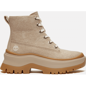 Timberland - Roxie Lane Mid Lace-Up Boot for Women in Beige, Woman, Beige, Size: 8 Timberland - Roxie Lane Mid Lace-Up Boot for Women in Beige, Woman, Beige, Size: 8