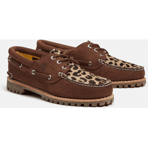 Timberland - Leopard 3-Eye Lug Boat Shoe for Women in Brown, Woman, Brown, Size: 7.5 Timberland - Leopard 3-Eye Lug Boat Shoe for Women in Brown, Woman, Brown, Size: 7.5