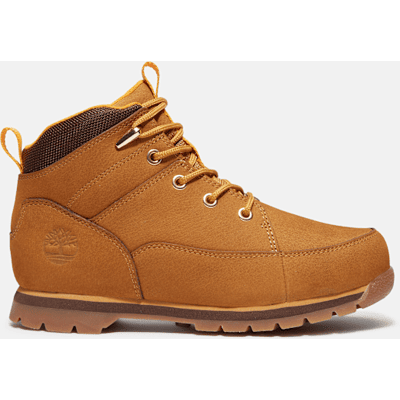 Timberland - Euro Rock Boot for Junior in Yellow, Yellow, Size: 3.5 Timberland - Euro Rock Boot for Junior in Yellow, Yellow, Size: 3.5