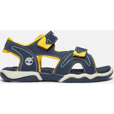 Timberland - Adventure Seeker Backstrap Sandal for Youth in Blue, Blue, Size: 1 Timberland - Adventure Seeker Backstrap Sandal for Youth in Blue, Blue, Size: 1