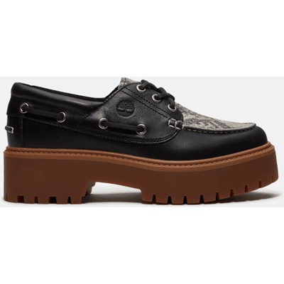 Timberland - Stone Street Platform Boat Shoe for Women in Black, Woman, Black, Size: 3.5 Timberland - Stone Street Platform Boat Shoe for Women in Black, Woman, Black, Size: 3.5