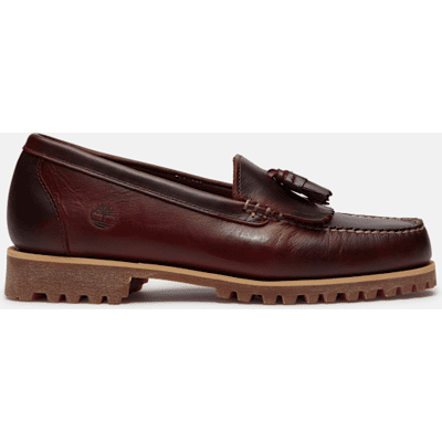Timberland - All Gender Authentic Kiltie Loafer in Burgundy, Burgundy, Size: 9.5 Timberland - All Gender Authentic Kiltie Loafer in Burgundy, Burgundy, Size: 9.5