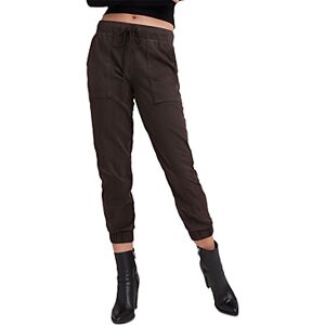 Bella Dahl Patch Pocket Jogger Pants  - Quartz Brown - Size: Mediumfemale