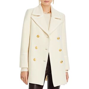 L'Agence Ottessa Peacoat  - White - Size: 14female