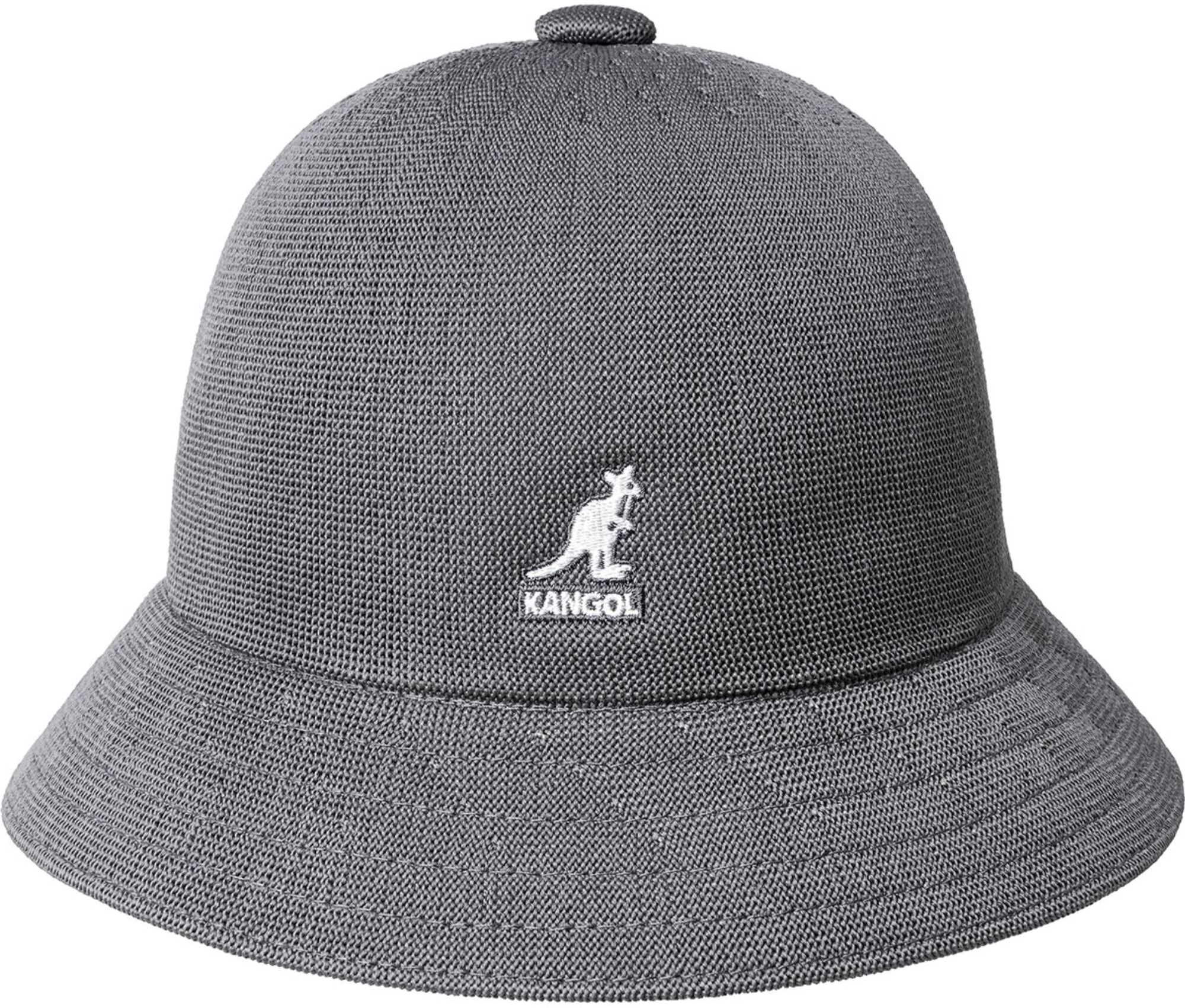 Kangol Tropic Casual Bucket Hat - Charcoal  - Size: Small