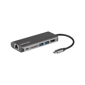 StarTech.com USB-C Multiport Adapter - SD - Power Delivery - 4K HDMI - GbE - 2x USB 3.0 (DKT30CSDHPD)