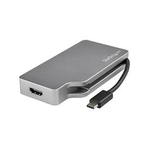 StarTech.com USB C Multiport Video Adapter - Space Gray (CDPVDHDMDPSG)