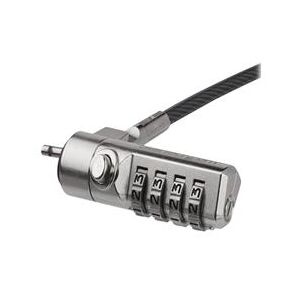 StarTech.com Laptop Cable Lock, Swivel Hinge - 4-Digit Combination Lock (LTLOCK4D)