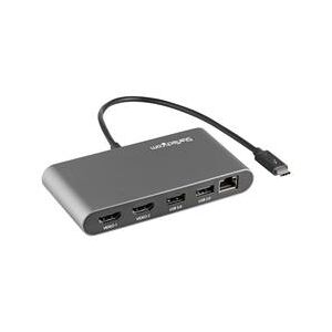 StarTech.com Thunderbolt 3 Mini Dock - Dual Monitor HDMI 4K 60Hz - 2x USB-A (USB 3.2 / 2.0) (TB3DKM2HDL)