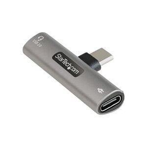 StarTech.com USB C Audio & Charge Adapter - USB-C Audio Adapter w/Audio (CDP2CAPDM)