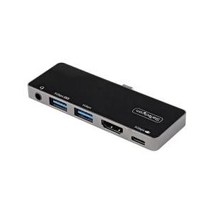 StarTech.com USB C Multiport Adapter - USB-C to 4K HDMI/PD/USB -Mini Dock (DKT30ICHPD)