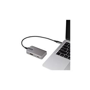 StarTech.com USB C Multiport Adapter, 4K (DKT31CHPD3)