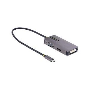 StarTech.com USB C Video Adapter 4K 60Hz (118-USBC-HDMI-VGADVI)