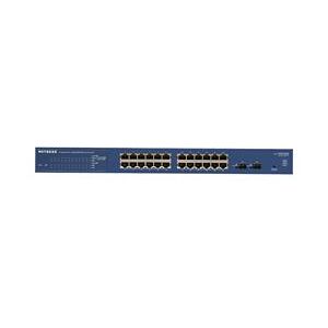 NetGear Smart Switch 24 Port Gigabit 10/100/1000 (GS724T-400EUS)