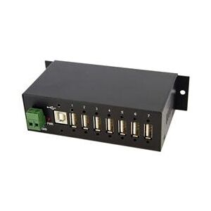 StarTech.com Mountable Rugged Industrial 7 Port USB Hub (ST7200USBM)