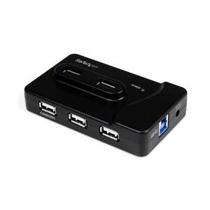 StarTech.com 6 Port USB 3.0 / USB 2.0 Combo Hub with 2A Charging Port  2x USB 3.0 & 4x USB 2.0 (ST7320USBC)