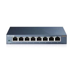 TP LINK 8-Port Gigabit Desktop Switch - Steel Case (TL-SG108)