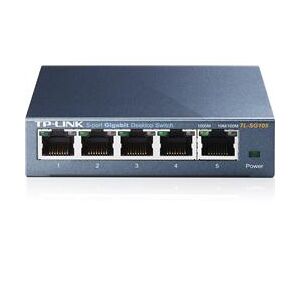 TP LINK 5-Port Gigabit Desktop Switch - Steel Case (TL-SG105)