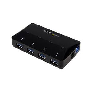 StarTech.com 4-Port USB 3 Hub + 2.4A DCP (ST53004U1C)
