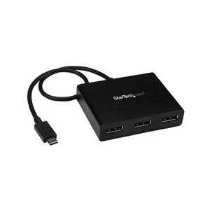 StarTech.com USB-C to DP MST Hub - 3-Port (MSTCDP123DP)