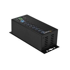 StarTech.com 7-Pt Industrial USB 3.0 Hub w/ Ext. Power Supply (HB30A7AME)