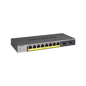 NETGEAR ProSAFE 8-port Smart Managed Gigabit PoE Ethernet Switch (GS110TP-300EUS)