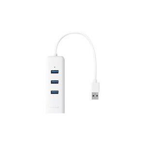 TP LINK USB 3.0 3-Port Hub & Gigabit Ethernet Adapter (UE330)