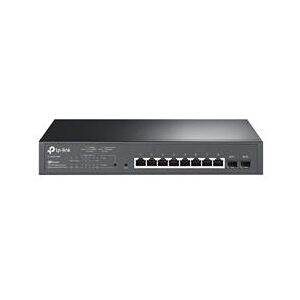 TP LINK JetStream TL-SG2210MP Switch - Smart - 8x 10/100/1000 (PoE+) + 2x SFP PoE+ (150 W) (TL-SG2210MP)