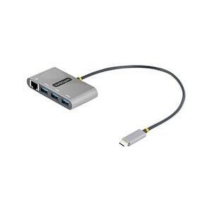 StarTech.com 3-Port USB-C Hub w/Gb Ethernet (HB30C3A1GEA2)