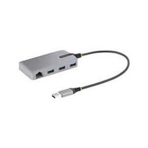 StarTech.com 3-Port USB Hub w/ GbE Adapter (5G3AGBB-USB-A-HUB)