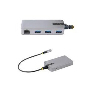 StarTech.com 3-Port USB-C Hub w/ Ethernet (5G3AGBB-USB-C-HUB)