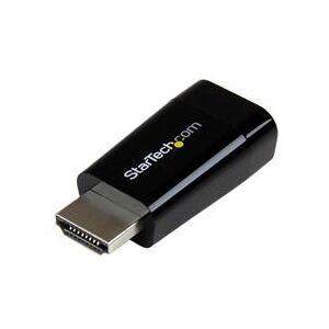 StarTech.com Compact HDMI to VGA Adapter Converter - Ideal for Chromebooks Ultrabooks & Laptops (HD2VGAMICRO)