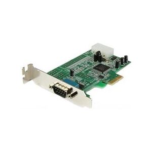 StarTech.com 1 Port Low Profile Native RS232 PCI Express Serial Card with 16550 UART (PEX1S553LP)