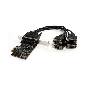 StarTech.com 4 Port RS232 PCI Express Serial Card w/ Breakout Cable (PEX4S553B)