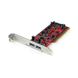 StarTech.com 2 Port PCI SuperSpeed USB 3.0 Adapter Card with SATA Power (PCIUSB3S22)