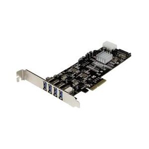 StarTech.com 4 Port PCI Express (PCIe) SuperSpeed USB 3.0 Card Adapter w/ 2 Dedicated 5Gbps Channels (PEXUSB3S42V)