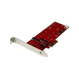 StarTech.com 2x M.2 SSD Controller - PCIe (PEX2M2)