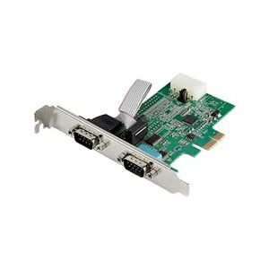 StarTech.com 2 Port PCI Express RS232 Serial Adapter Card (PEX2S953)