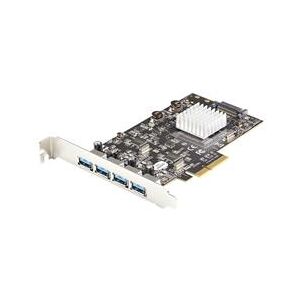 StarTech.com 4-Port USB 3.2 Gen 2 PCIe Card - USB-A SuperSpeed 10Gbps PCI Express 3.0 x4 (PEXUSB314A2V2)