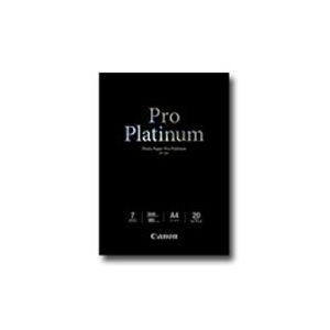 Canon Photo Paper Pro Platinum - Photo paper - A4 (210 x 297 mm) - 300 g/m2 - 20 sheets (2768B016)