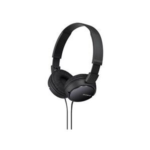 Sony Overhead Headphones Black 1.2m Flat Cord (MDRZX110B.AE)