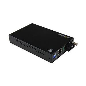 StarTech.com Gigabit Ethernet Multi Mode Fiber Media Converter SC 550m - 1000 Mbps (ET91000SC2)