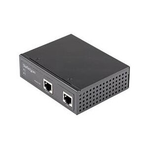 StarTech.com Industrial Gigabit Ethernet PoE Injector 30W 802.3at PoE+ (POEINJ30W)